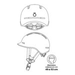 Casco Niños Ajustable In-Mold Verde - vista 2